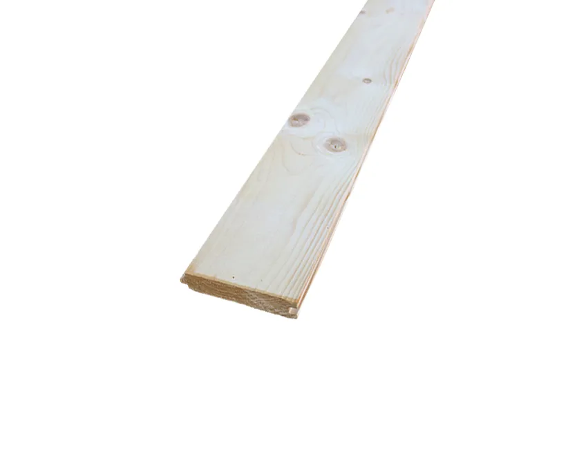 Nordische Fichte Rauhspund mit Nut und Feder 21 x 121 mm